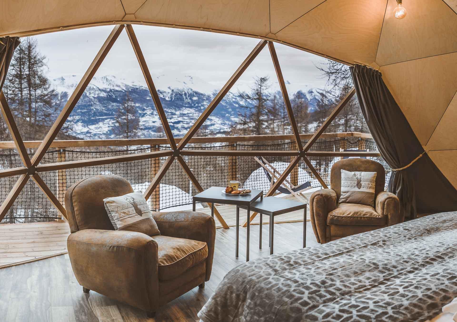 Un chalet ’Cosy’ parmi les Alpin D’Homes © DR Un chalet ’Cosy’ parmi les Alpin D’Homes © DR